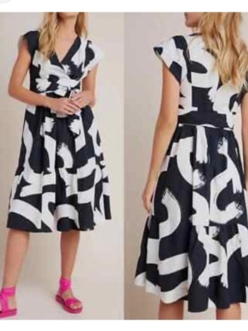 Maeve Mairead Midi Dress Size 8